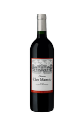 [VFRCHÂT200207] Château Clos Mansio, 2020, Blaye - Côtes de Bordeaux AOC, France, 0.75 Rouge