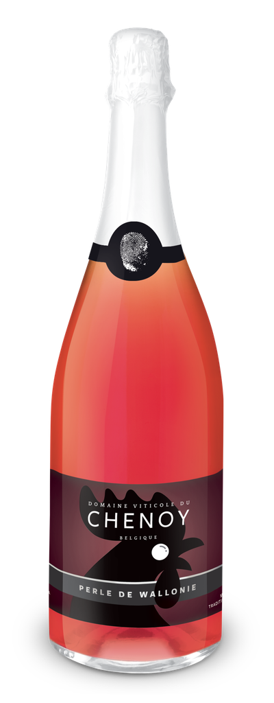 Domaine Viticole du Chenoy, Perle de Wallonie - Rosé, Crémant de Wallonie, Belgique, 0.75 Effervescent