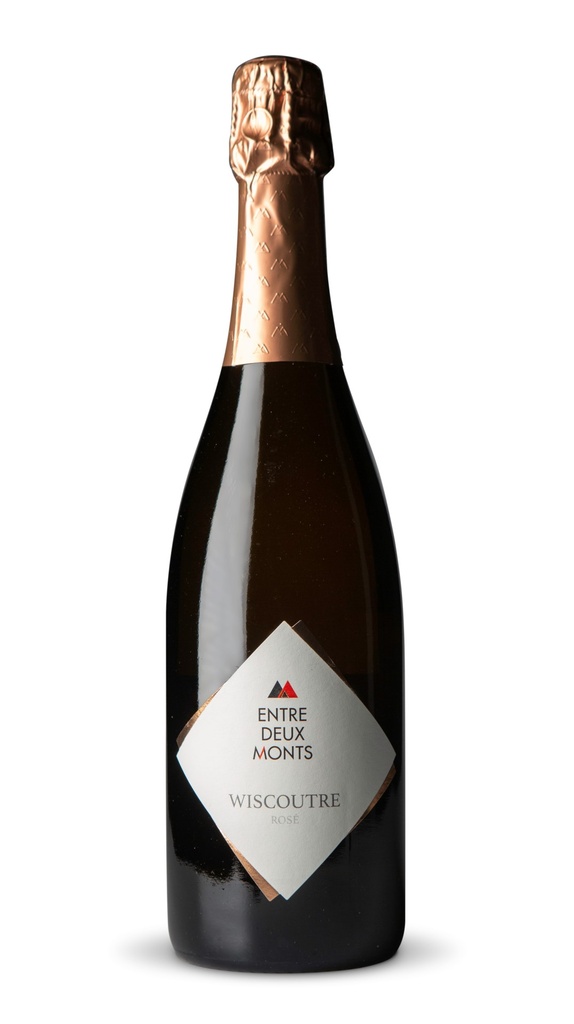 Domaine Entre-Deux-Monts, Wiscoutre Rosé, Mousserende Kwaliteitswijn, Belgique, 0.75 Effervescent