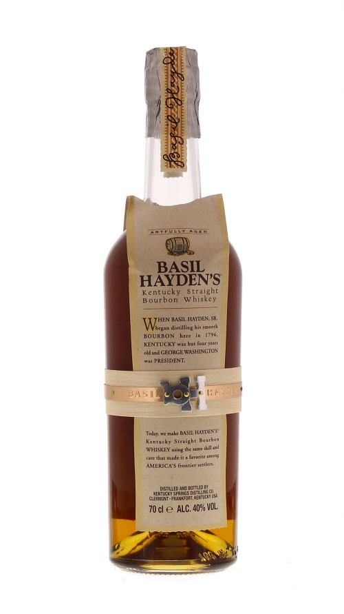 Basil Hayden's, Kentucky Straight Bourbon, États Unis, 0.70 Bourbon/Rye 40.0°