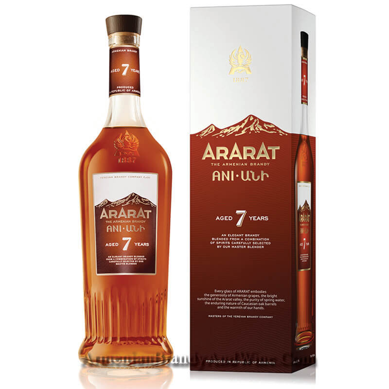 ARARAT, Otborny 7-year-old brandy , Brandy, Arménie, 0.5 Brandy/Cognac/Armagnac 40.0°