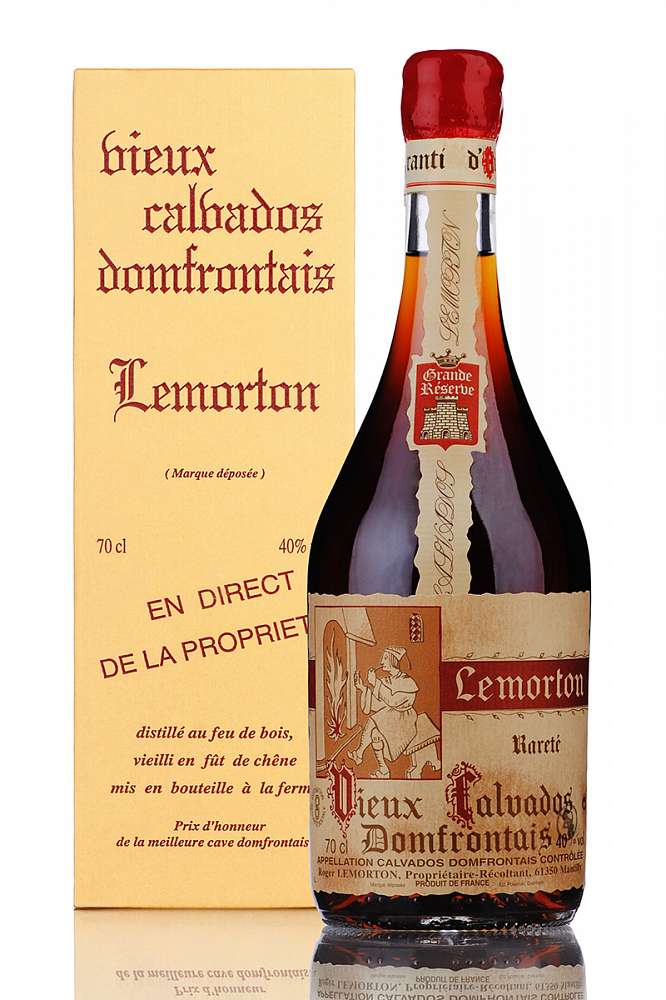 Lemorton, Rareté (début Xxème siècle), AOC Domfrontais, France, 0.70 Calvados 40.0°