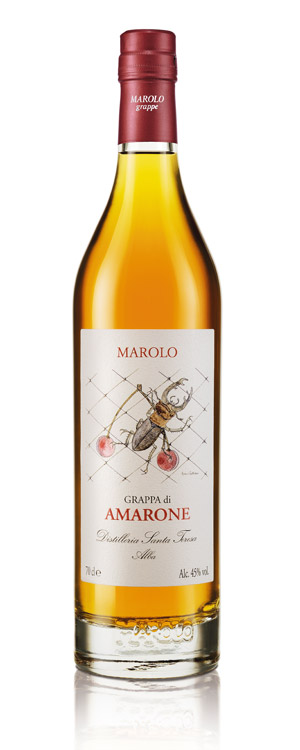 Marolo, grappa di Amarone, Grappa, Italie, 0.70 Eau-de-vie 45.0°