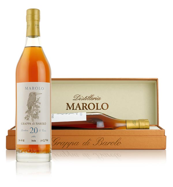 Marolo, grappa di Barolo 20, Grappa, Italie, 0.70 Eau-de-vie 50.0°