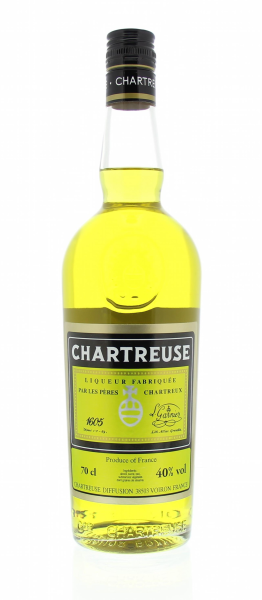 Pères Chartreux, Chartreuse Jaune, France, 0.70 Liqueur 43.0°