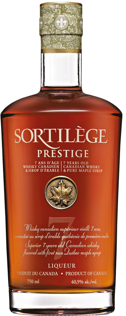 Sortilege, Sortilege Prestige 7 ans, Canada, 0.75 Liqueur 40.9°