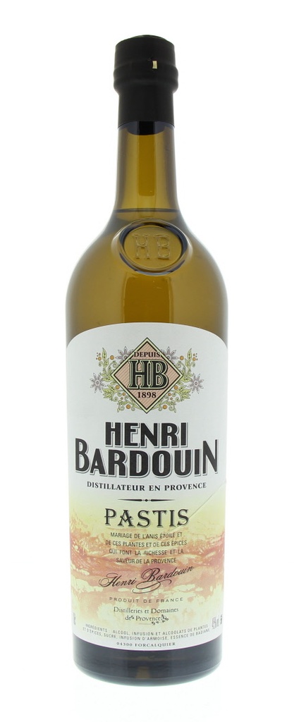 Henri Bardouin, Pastis, France, 0.70 Liqueur 45.0°