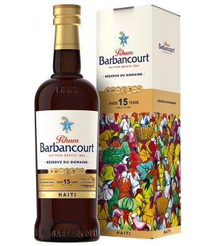 BARBANCOURT, 15 years old, Réserve du Domaine, Haïti, 0.70 Rhum/Rum/Ron 43.0°