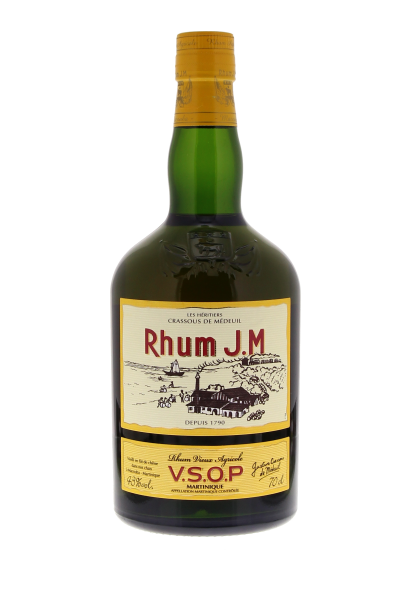 J.M., VSOP, Vieux Rhum Agricole, Martinique, 0.70 Rhum/Rum/Ron 43.0°