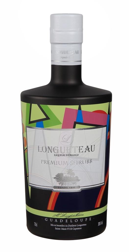 Longueteau, Schrubb, Guadeloupe, 0.70 Rhum/Rum/Ron 30.0°