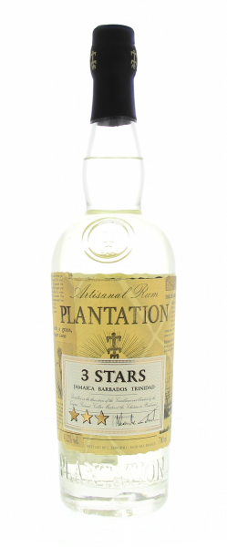 PLANTATION, 3 Stars White, Barbades, 0.70 Rhum/Rum/Ron 41.2°