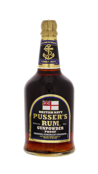 Pusser, Gunpowder proof, Guyane, 0.70 Rhum/Rum/Ron 54.5°