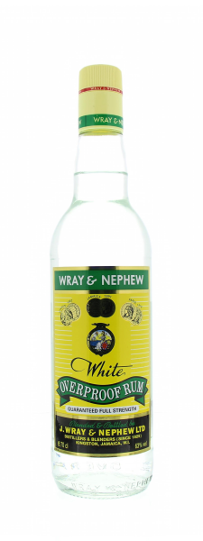 Wray &amp; Nephew, overproof 63%, Jamaïque, 0.70 Rhum/Rum/Ron 63.0°