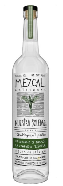 NUESTRA SOLEDAD, Nuestra Soledad Mezcal, Mexique, 0.70 Tequila/Mezcal 41.0°