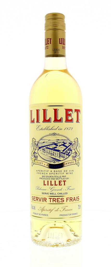 Lillet, Lillet blanc, France, 0.75 Fortifié 17.0°