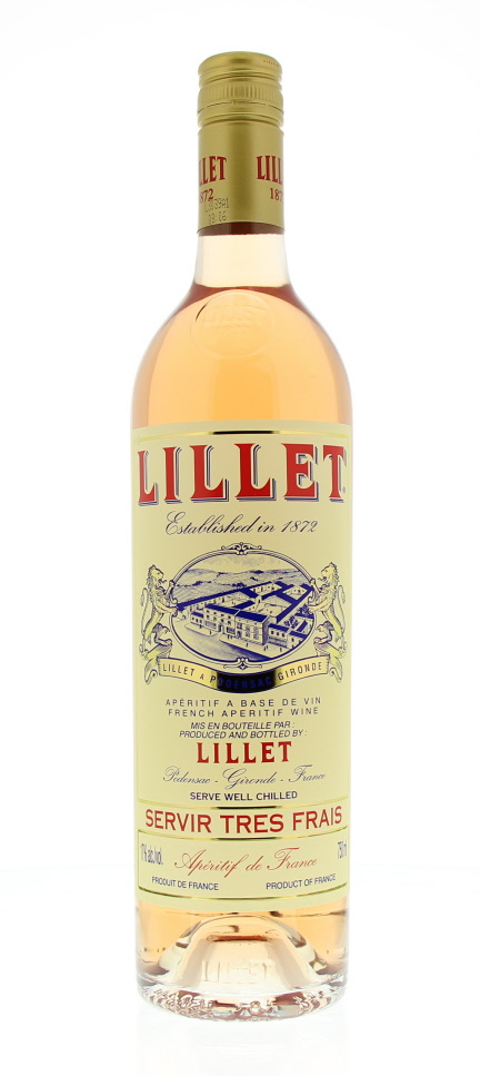 Lillet, Lillet Rosé, France, 0.75 Fortifié 17.0°