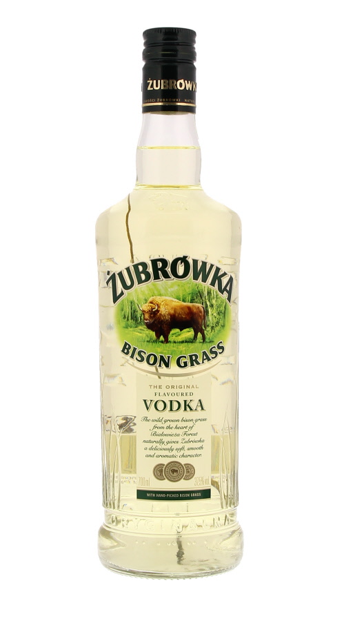 ZUBROWSKA, Zubrowka Bison Vodka, Pologne, 0.70 Vodka 37.5°