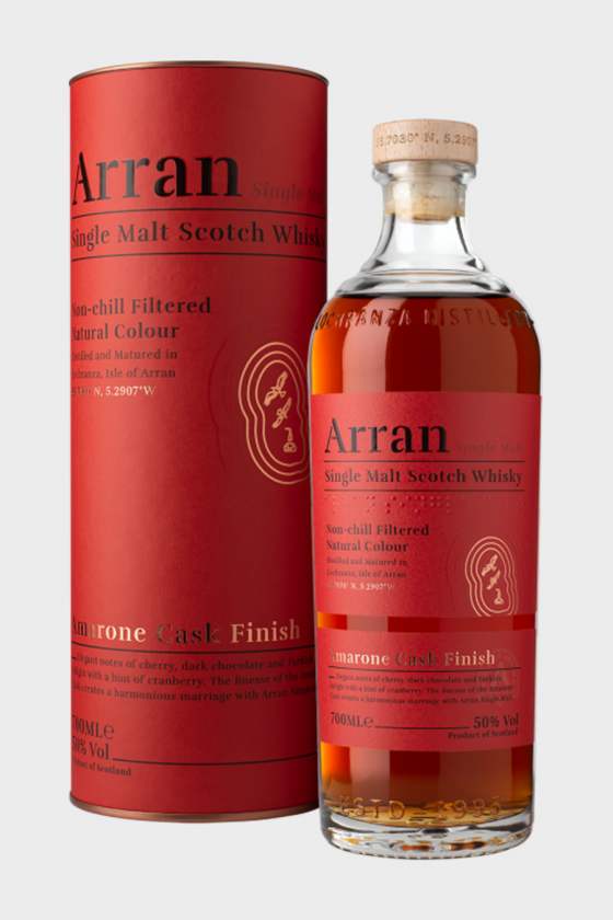 Arran, Amarone Finish, Single Malt Scotch Whisky, Royaume-Uni, 0.70 Whisky/Whiskey 50.0°