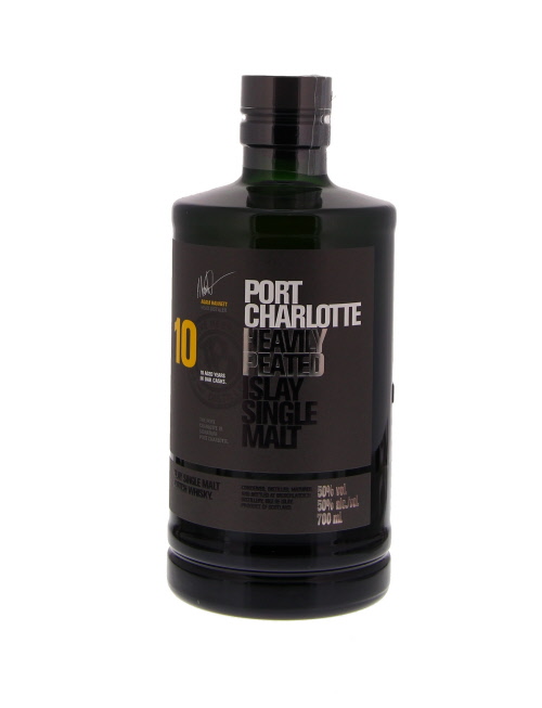 BRUICHLADDICH, Port Charlotte 10Y, Single Malt Scotch Whisky, Ecosse, 0.70 Whisky/Whiskey 50.0°