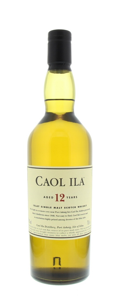 Distillerie Caol ila, 12 Year old, Single Malt Scotch Whisky, Ecosse, 0.70 Whisky/Whiskey 43.0°