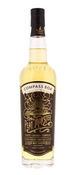 Compass box, Peat Monster, Blended Malt Scotch Whisky, Ecosse, 0.70 Whisky/Whiskey 46.0°