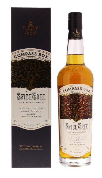 Compass box, The Spice Tree, Blended Malt Scotch Whisky, Ecosse, 0.70 Whisky/Whiskey 46.0°