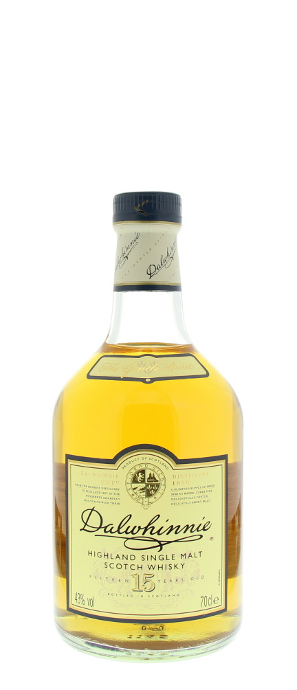 DALWHINNIE, 15 Year old, Single Malt Scotch Whisky, Ecosse, 0.70 Whisky/Whiskey 43.0°