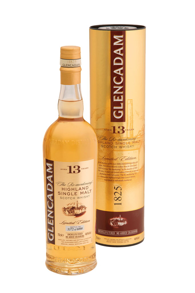 Glencadam, 13 years old, Single Malt Scotch Whisky, Ecosse, 0.70 Whisky/Whiskey 46.0°