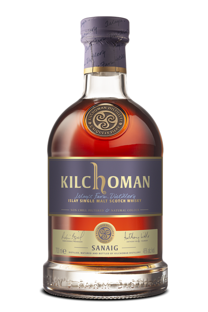 KILCHOMAN, Kilchoman Sanaig, Single Malt Scotch Whisky, Ecosse, 0.70 Whisky/Whiskey 46.0°