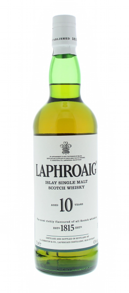Laphroaig, 10 years, Single Malt Scotch Whisky, Ecosse, 0.70 Whisky/Whiskey 40.0°