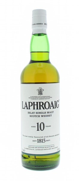 Laphroaig, Laphroaig 10 years, Single Malt Scotch Whisky, Ecosse, 0.70 Whisky/Whiskey 40.0°