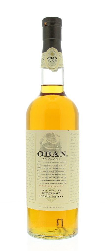 OBAN, Oban 14 years, Single Malt Scotch Whisky, Ecosse, 0.70 Whisky/Whiskey 43.0°