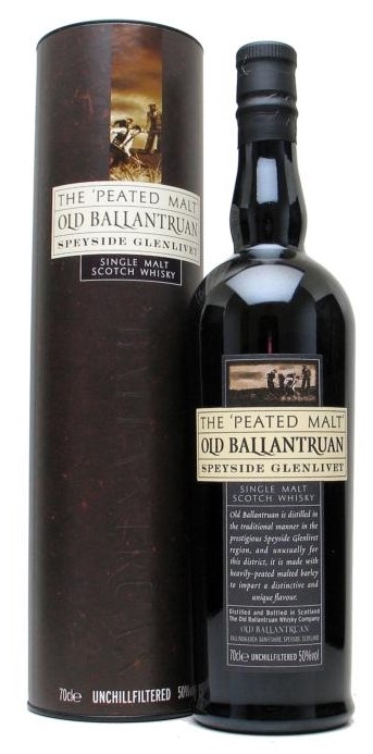 Old Ballantruan, The Peated Malt, Single Malt Scotch Whisky, Royaume-Uni, 0.70 Whisky/Whiskey 50.0°