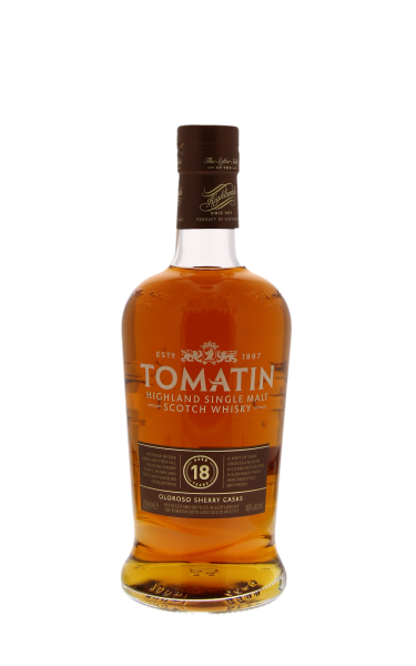 Tomatin, Tomatin 18 y, Single Malt Scotch Whisky, Ecosse, 0.70 Whisky/Whiskey 46.0°