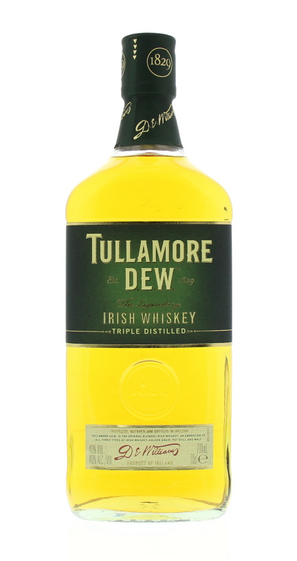 TULLAMORE DEW, Tullamore Dew, Blended Whisky, Irlande, 0.70 Whisky/Whiskey 40.0°