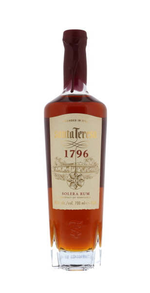 Santa Teresa, 1796 Ron antiguo de Solera, Venezuela, 0.70 Rhum/Rum/Ron 40.0°