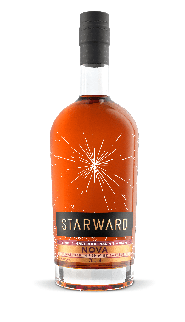 Starward, NOVA - Matured in red wine barrels, Single Malt, Australie, 0.70 Whisky/Whiskey 41.0°