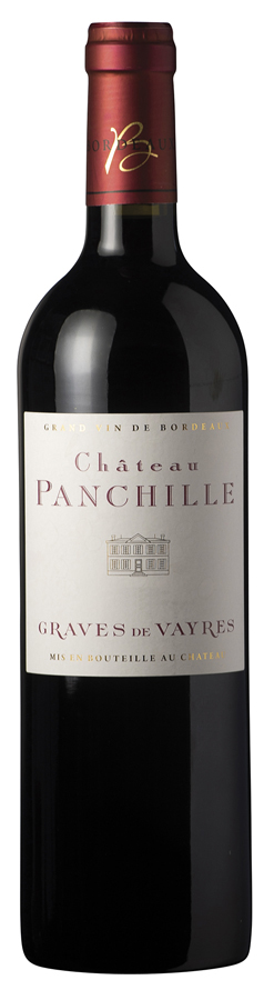 Château Panchille, 2019, Graves de Vayres, France, 0.75 Rouge