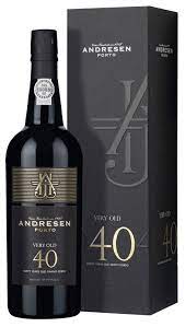 Andresen, Porto Aged Tawny 40 y.o., Portugal, 0.75 Porto 20.0°