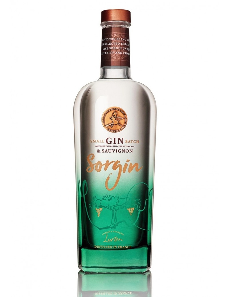 Sorgin &amp; François Lurton, Sorgin Premium Distilled Gin, N.V., France, 0.70 Gin 43.0°