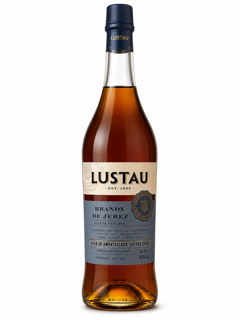Lustau, Brandy de Jerez Solera Reserva - 3Y, N.V., Brandy, Espagne, 0.70 Brandy/Cognac/Armagnac 40.0°
