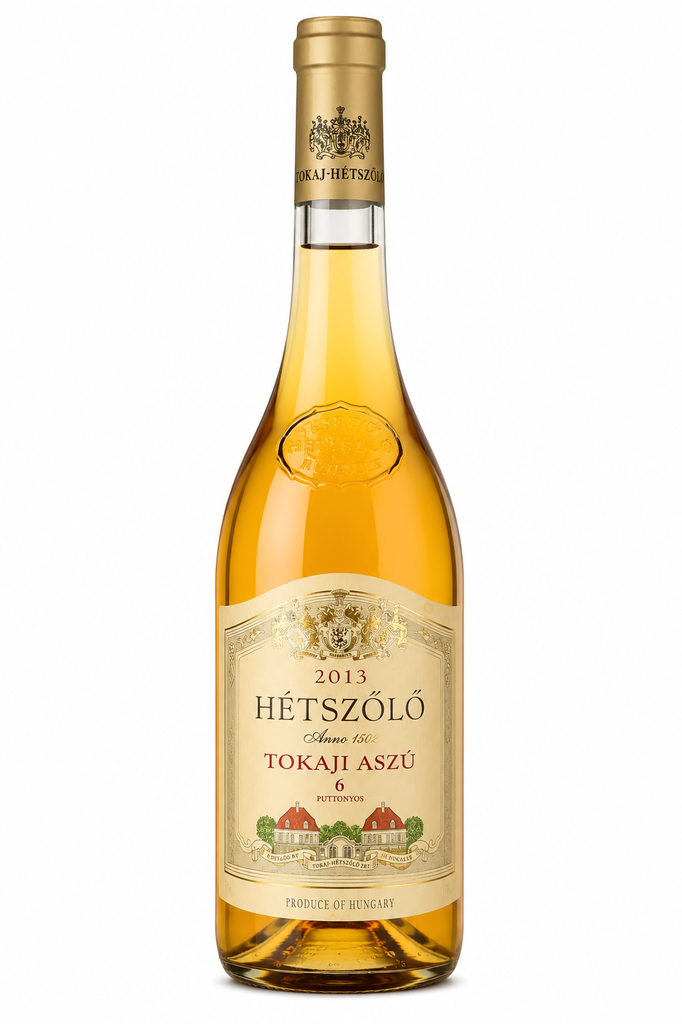Hétszolo, 6 Puttonyos, 2013, Tokaji Aszú, Hongrie, 0.5 Doux