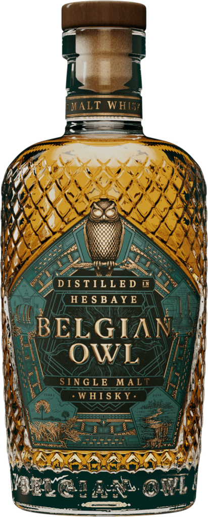 Distillerie Belgian Owl, Green Identité, Belgian Single Malt, Belgique, 0.5 Whisky/Whiskey 46.0°