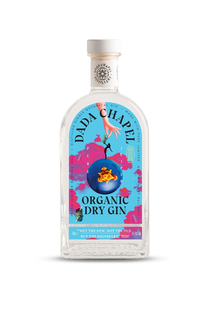 Dada Chapel, Organic Gin, Belgique, 0.70 Gin 47.4°