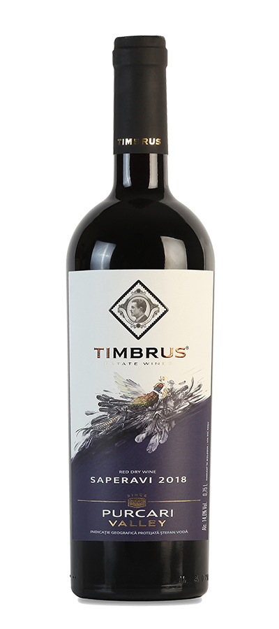 Purcari Estate Timbrus, Saperavi, 2020, Moldavie, 0.75 Rouge