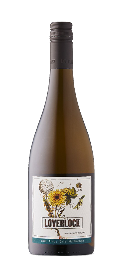 Loveblock, Pinot Gris, 2023, Marlborough, Nouvelle Zélande, 0.75 Blanc