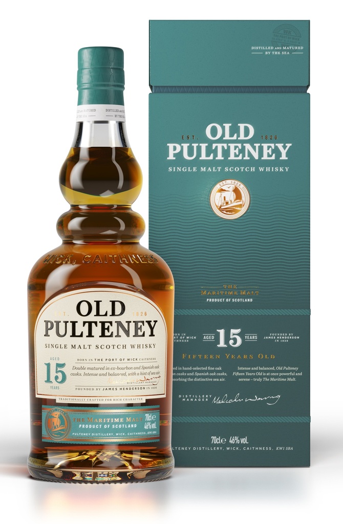 OLD PULTENEY, 18 Years old, Single Malt Scotch Whisky, Ecosse, 0.70 Whisky/Whiskey 46.0°