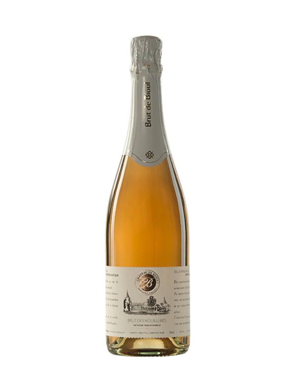 Château de Bioul, Brut rosé des Houillères, 2021, Crémant de Wallonie, Belgique, 0.75 Effervescent