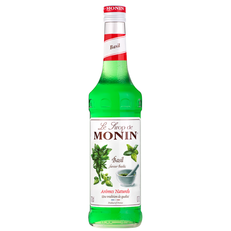 Monin, Sirop Basilic, France, 0.70 Sans Alcool