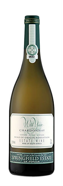 Springfield Estate, Wild Yeast Chardonnay, 2023, Robertson, Afrique du sud, 0.75 Blanc